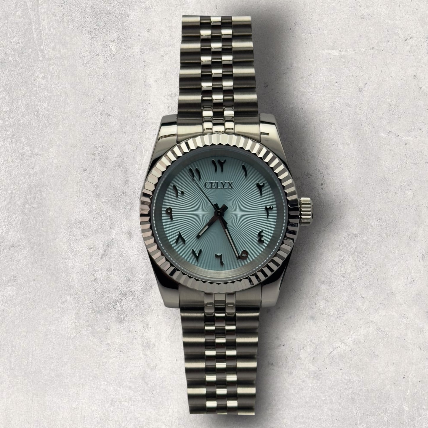 CELYX Babyblue Arabic Dial
